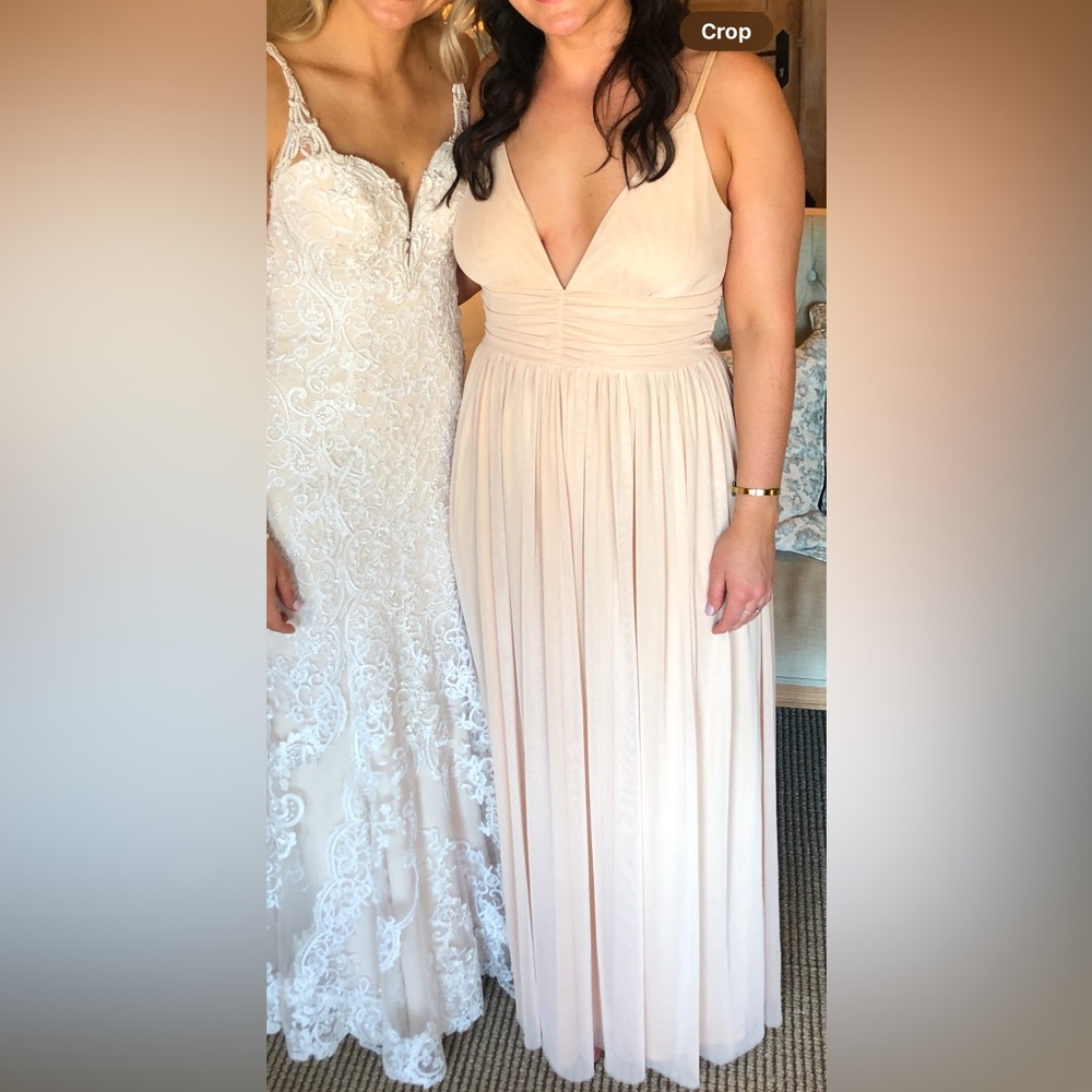 Lulus Elegant Blush Pink Gown
